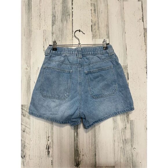 Wax blue Jean shorts - Picture 4 of 11